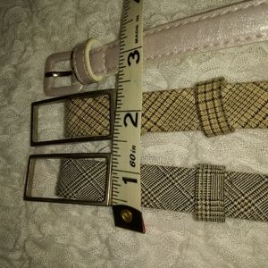 Set of 3 belts